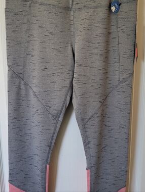 Skechers Women's NWT Solstice High-Waisted Color-Block Yoga Pants/Leggings Sz M